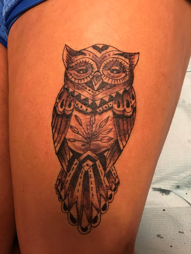 Explore cf tattoo ideas, creative tattoo ideas in Seymour, available at American Gypsy Tattoo Corp.