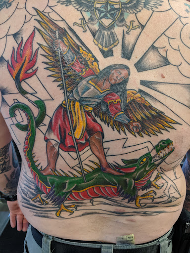 Explore november birth flower tattoo ideas, creative tattoo ideas in Milwaukee, available at Atomic Tattoos