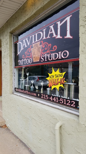 Tattoo Shop «Davidian Tattoo Studio», reviews and photos, 13 E Montgomery Ave, Hatboro, PA 19040, USA