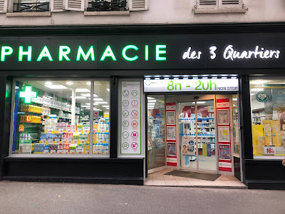 PHARMACIE DES 3 QUARTIERS | Avenue de Clichy Paris 18ème à Paris