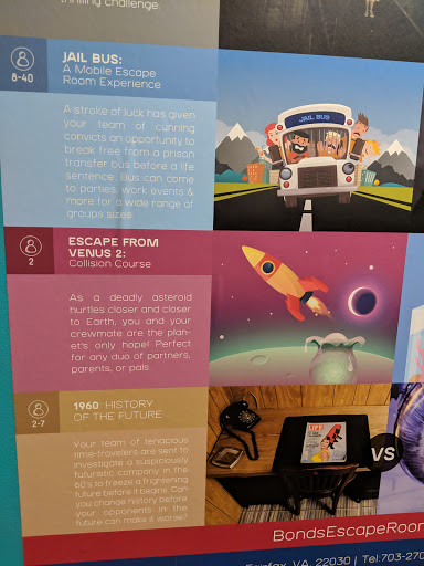 Tourist Attraction «Room Escape DC/ Fairfax», reviews and photos, 3949A University Dr, Fairfax, VA 22030, USA