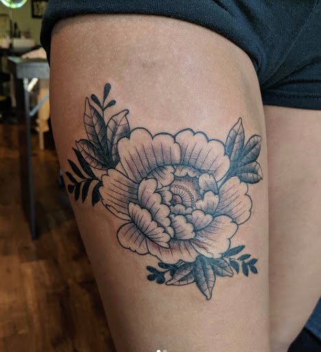 Explore lineman tattoo ideas, creative tattoo ideas in Lawrence, available at Standard Electric Tattooing