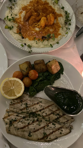 Sea bass & lobster risotto 
