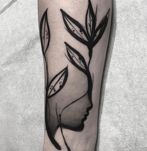 Explore giving tree tattoo ideas, creative tattoo ideas in Austin, available at Sacrament Tattoo & Gallery