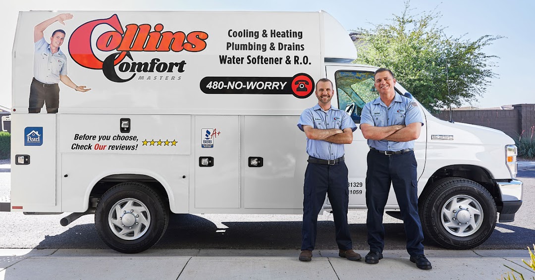 Collins Comfort Masters HVAC , Plumbers serving the Valley AZ