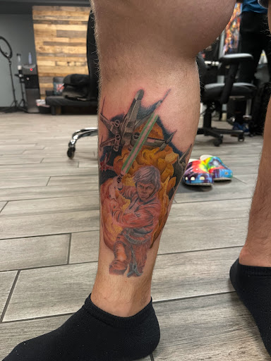 Explore small michigan tattoo ideas, creative tattoo ideas in Edison, available at Rorschach Gallery