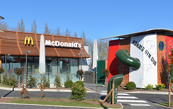 McDonald's à La Queue-lez-Yvelines (Yvelines 78)