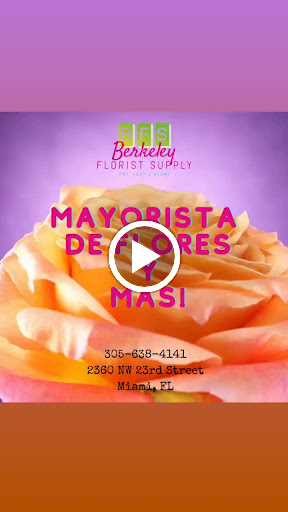 Florist «Berkeley Florist Supply Co Inc», reviews and photos, 2360 NW 23rd St, Miami, FL 33142, USA