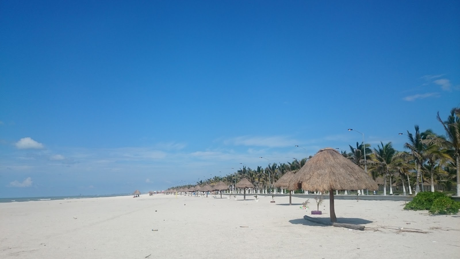 Foto de Palapa de Pemex com praia espaçosa