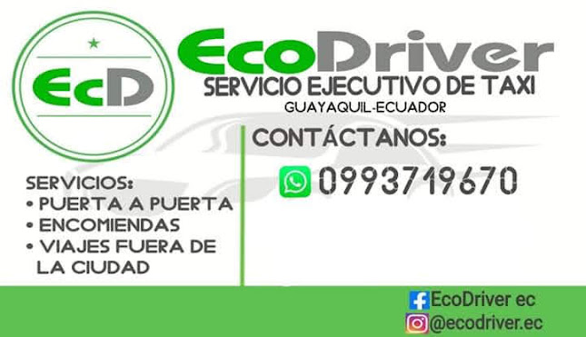 Opiniones de Taxi ejecutivo EcoDriver en Guayaquil - Servicio de transporte