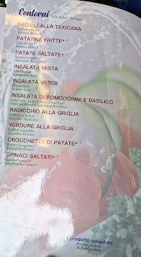 Menu du Ristorante Pizzeria Mare Caldo à Cavallasca
