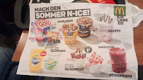 McDonald's à Munich menu
