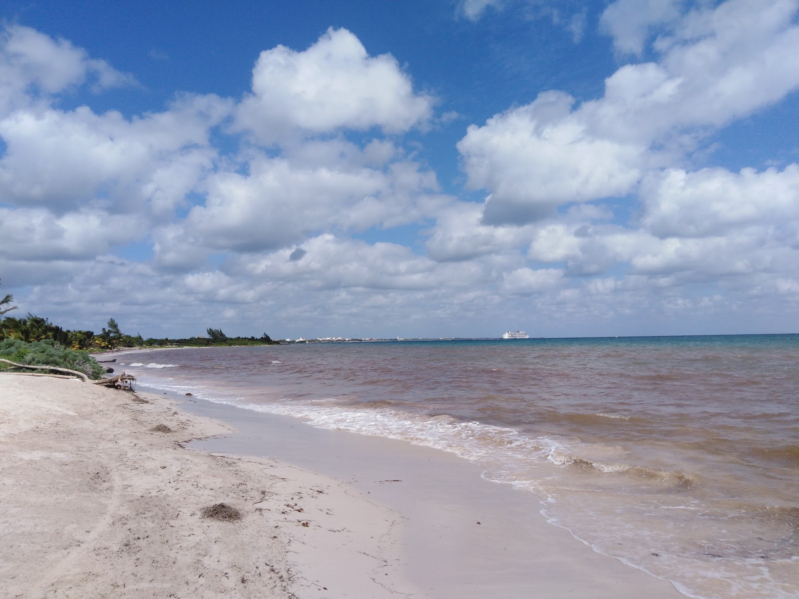 La bamba beach的照片 带有明亮的沙子表面