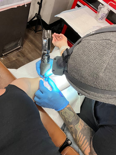 Explore cross tattoo ideas male, creative tattoo ideas in Mount Juliet, available at Division Street Tattoo Company