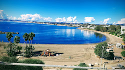 Foto von Playa del Cristo und die siedlung