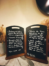 Menu / carte de La cuisine de Mathilde à Cannes