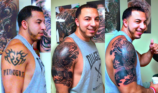 Explore tattoo ideas father daughter, creative tattoo ideas in Garden Grove, available at Anna Hang Tattoo