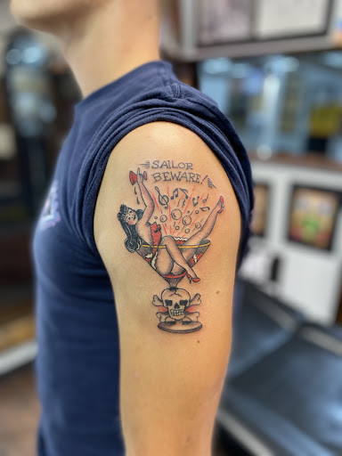 Explore bmth tattoo ideas, creative tattoo ideas in Ocala, available at Beauty in a Canvas Tattoo and Art Gallery