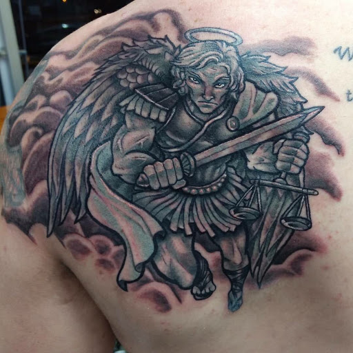 Explore mom memorial tattoo ideas, creative tattoo ideas in Hampton, available at Blue Horseshoe Tattoo and Body Piercing