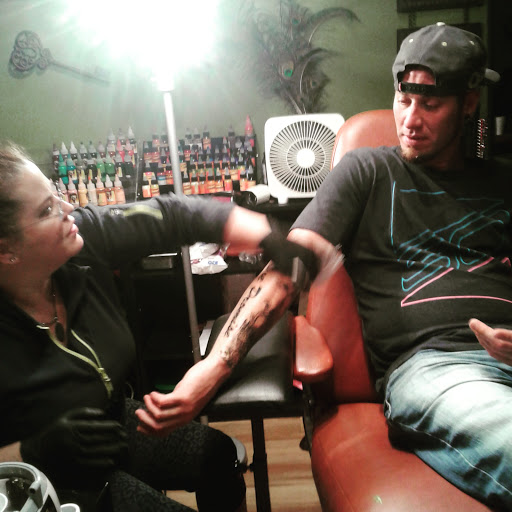 Explore outside arm tattoo ideas, creative tattoo ideas in Jonesboro, available at Bewitched Body Art