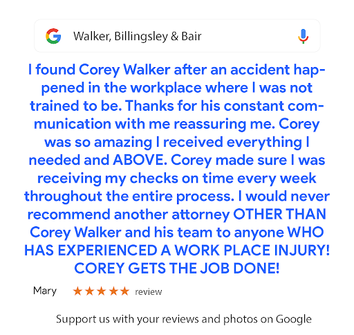 General Practice Attorney «Walker, Billingsley & Bair», reviews and photos