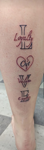 Explore first born daughter tattoo ideas, creative tattoo ideas in Saint Albans, available at Red Dragon Tattoo