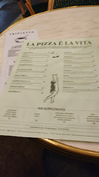 Tripletta Latin à Paris menu