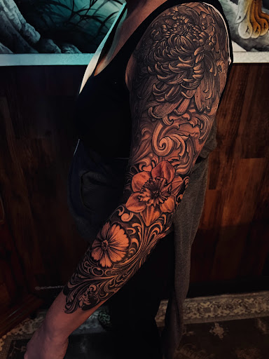 Explore december tattoo ideas, creative tattoo ideas in Hudson, available at The Bohemian Social Club