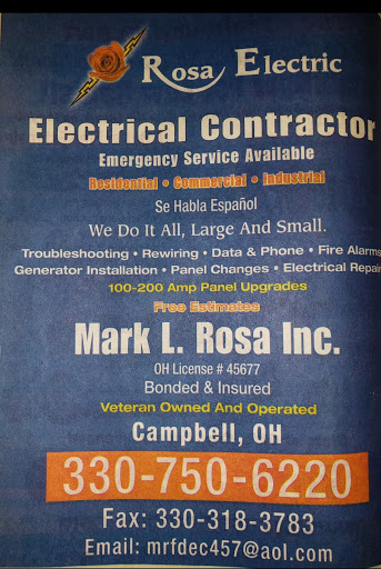 Photo of Mark L Rosa Electrical Contractor