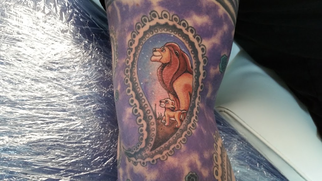 Temple Tattoo 26753