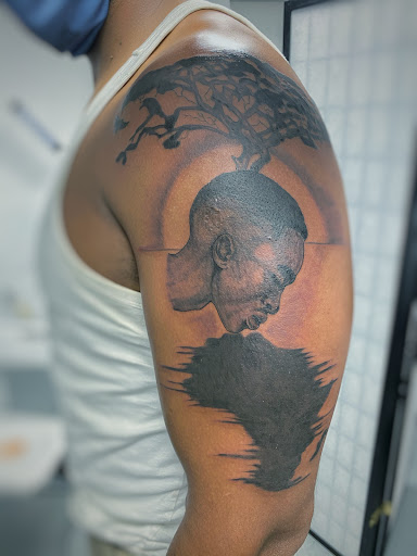 Explore tattoo font ideas for names, creative tattoo ideas in Dorchester, available at Skard4lyfeink Tattoo & Supply