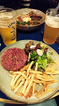 Steak tartare du Restaurant français Un Zèbre à Montmartre à Paris - n°2