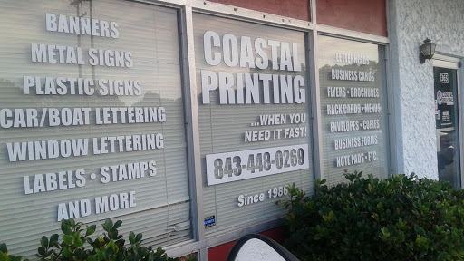 Print Shop «Coastal Printing», reviews and photos, 365 Robert M Grissom Pkwy, Myrtle Beach, SC 29577, USA
