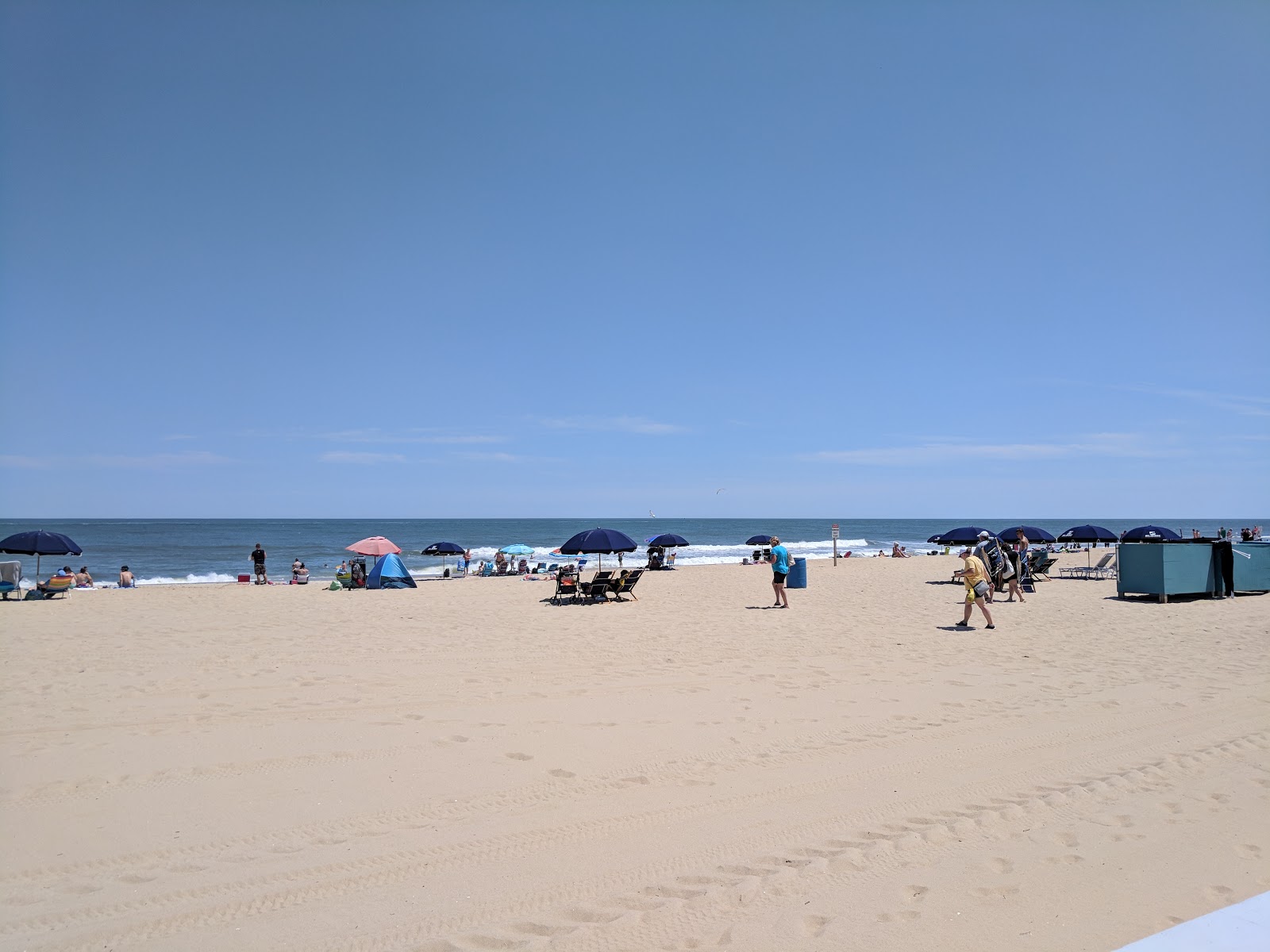 Foto de Ocean City beach III com areia brilhante superfície