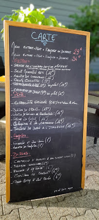 Carte du Restaurant l'Origan à Valence
