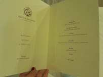 Carte du Ristorante Antica Sicopoli à Triflisco