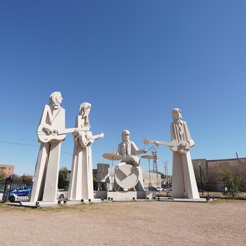 Giant Beatles Statues