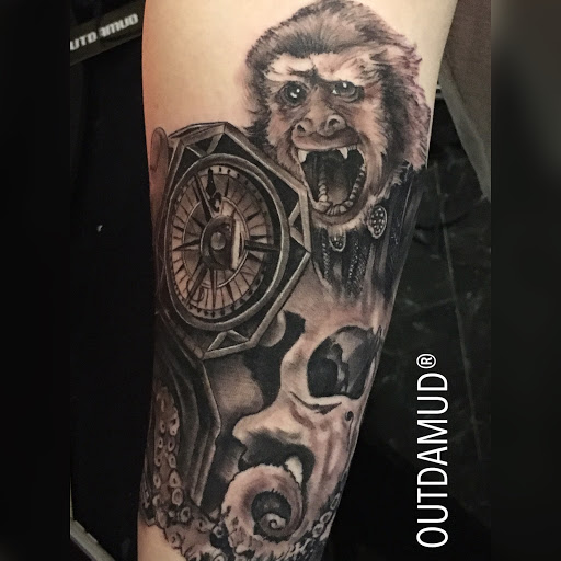 Explore godson tattoo ideas, creative tattoo ideas in Savannah, available at Tatlyfe Studios