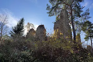 Upper Castle ruins in Różnów image