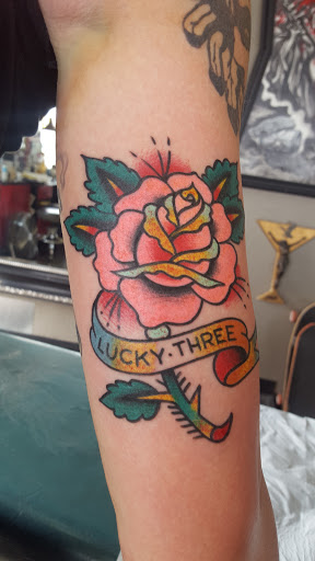 Explore grandchildren tattoo ideas for men, creative tattoo ideas in Reno, available at Aces Tattoo