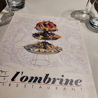 Plats et boissons du Restaurant français L'Ombrine à La Grande-Motte - n°18