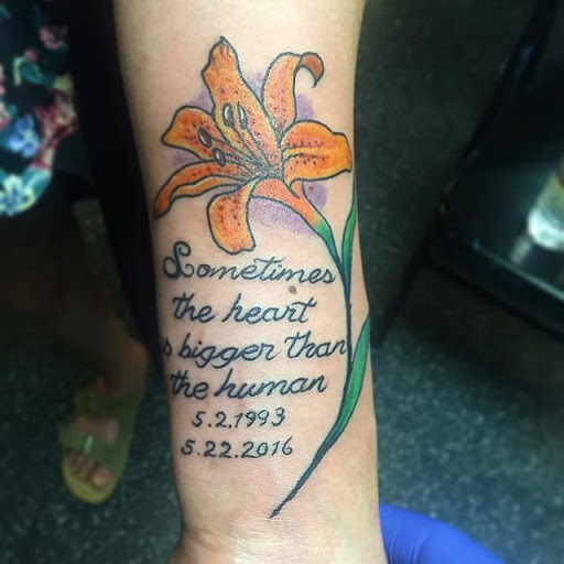 Explore couple tattoos ideas gallery, creative tattoo ideas in Keene, available at Art For Life Tattoos