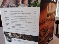 Menu du Pizza Frédo à Thonon-les-Bains