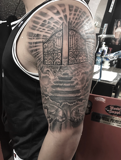 Explore molon labe tattoo ideas, creative tattoo ideas in Silver City, available at Independent Ink Tattoo