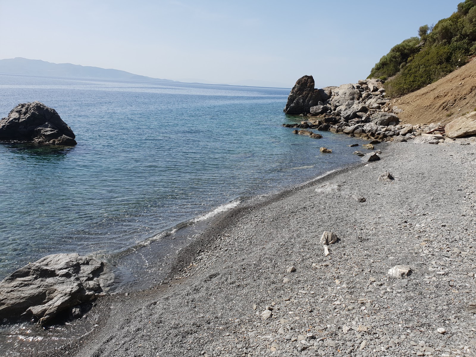 Fotografija Iskele beach z turkizna čista voda površino