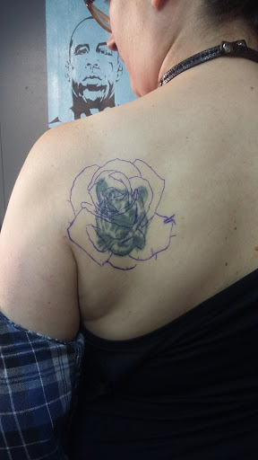 Explore men tattoo ideas shoulder, creative tattoo ideas in Johnson City, available at Defiant Designs