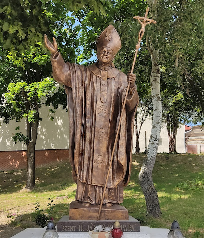 Szent II. János Pál pápa szobor