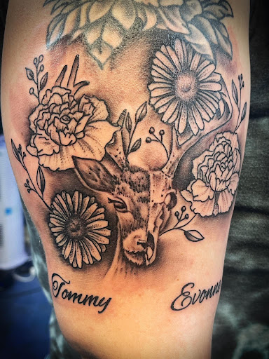 Find wave tattoo ideas for your next unique tattoo in Little Rock at Blu Flame Ink