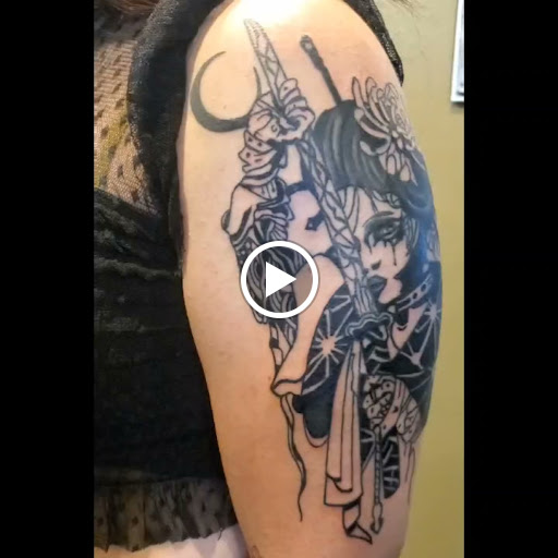 Explore scientific tattoo ideas, creative tattoo ideas in Copperas Cove, available at Black Moon Tattoo Company