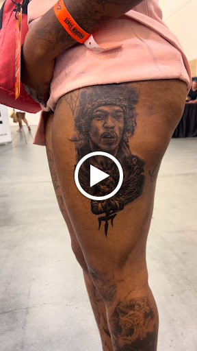 Explore patchy tattoo ideas, creative tattoo ideas in Gulfport, available at Phantom Art Studio